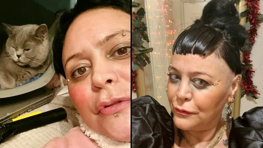 Woman only has enough money to eat once a week but never lets her six cats go hungry