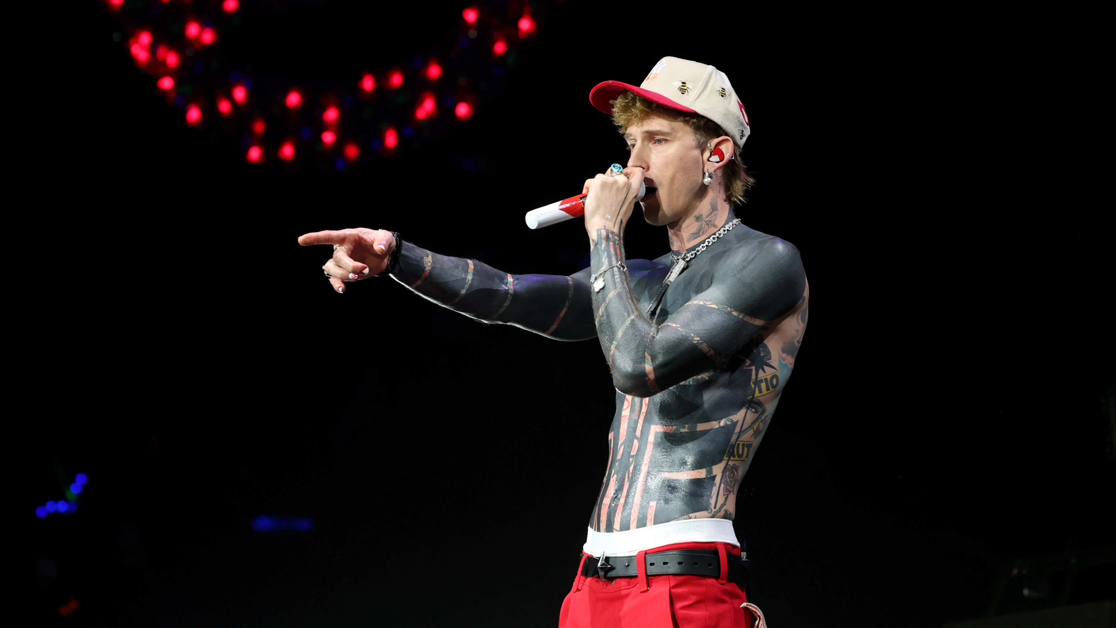 Machine Gun Kelly reveals scary side effects after covering body in 'near impossible' blackout tattoos