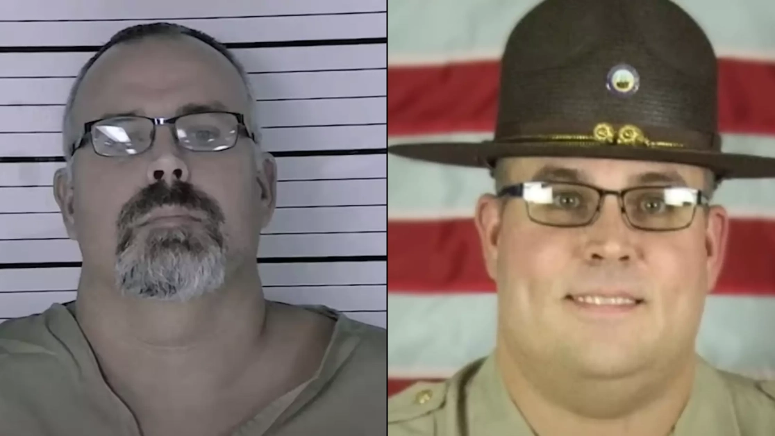 Horrifying footage shows moment judge was shot dead by sheriff after they had an argument