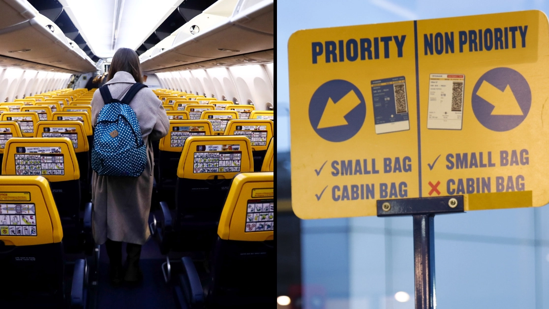 Ryanair travellers warned over increased new £60 ‘ripoff’ baggage charge