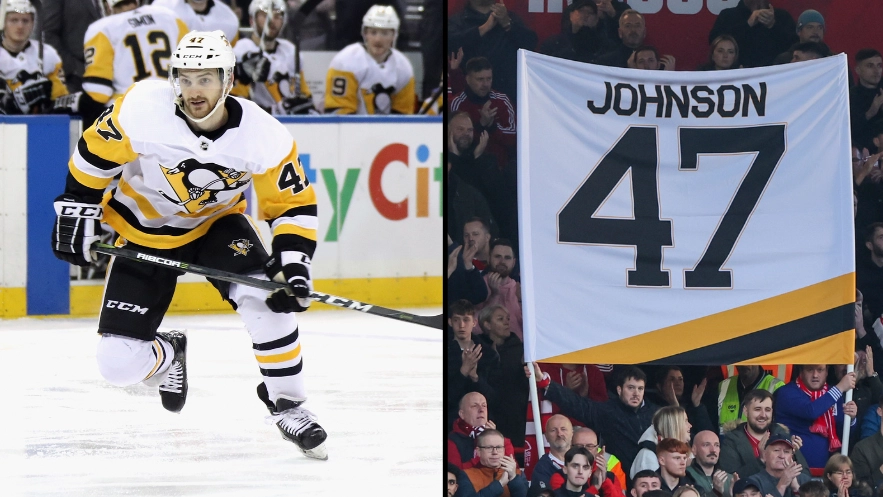 Ice hockey player Adam Johnson has been laid to rest in his hometown after he died in freak accident