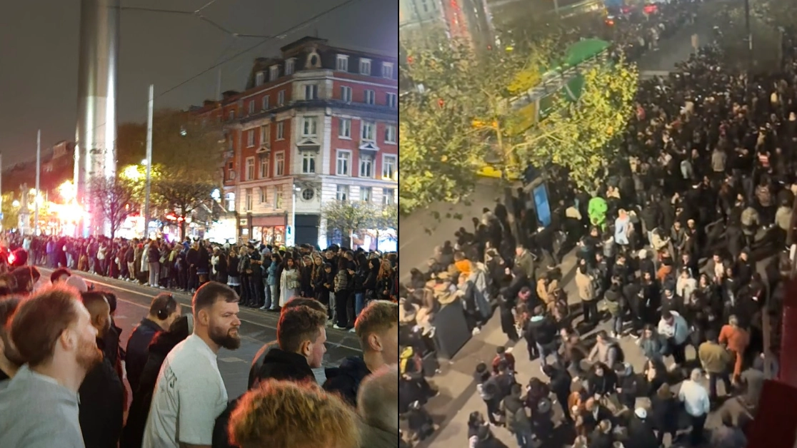 Crowds line the streets of Dublin for Halloween parade that didn't actually exist