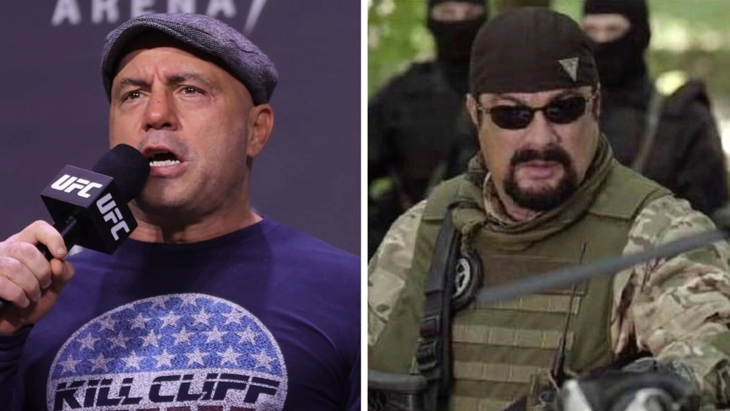 Joe Rogan Criticised After Sharing Fake News Report About Steven Seagal Joining Russian Special Forces