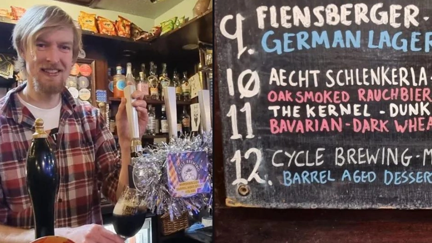 Brits have been rushing to local pub selling Christmas pint for £21