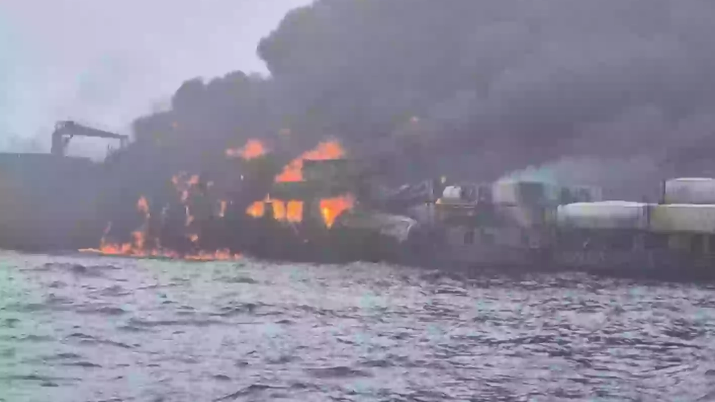 Everything we know about exploded oil tanker off UK coast as US won't rule out 'foul play'