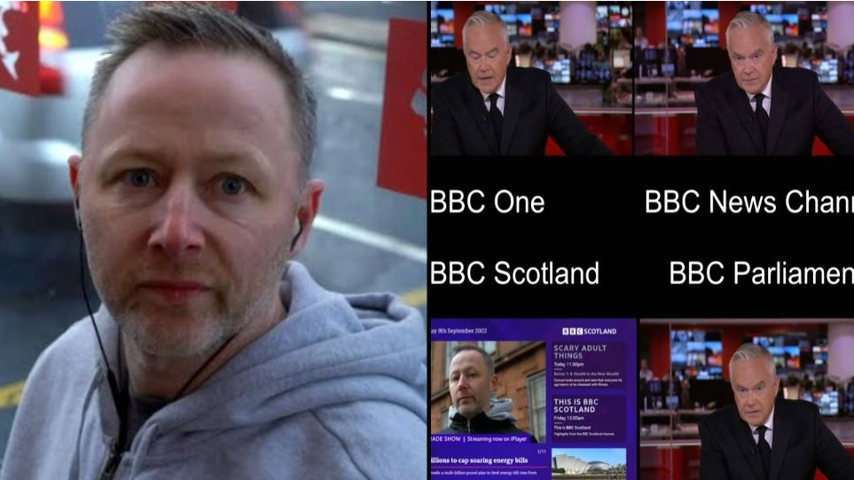 BBC Scotland was airing Limmy's Show while other channels broke the Queen's death