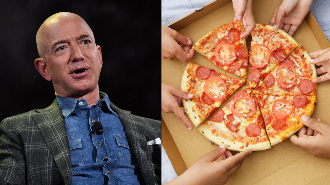 Jeff Bezos has a two-pizza rule for Amazon workers that ensured company's success