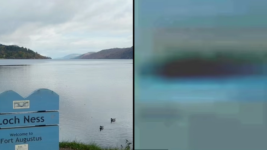 Man spots ‘distinct’ 18ft long shape while hunting for Loch Ness Monster in new footage