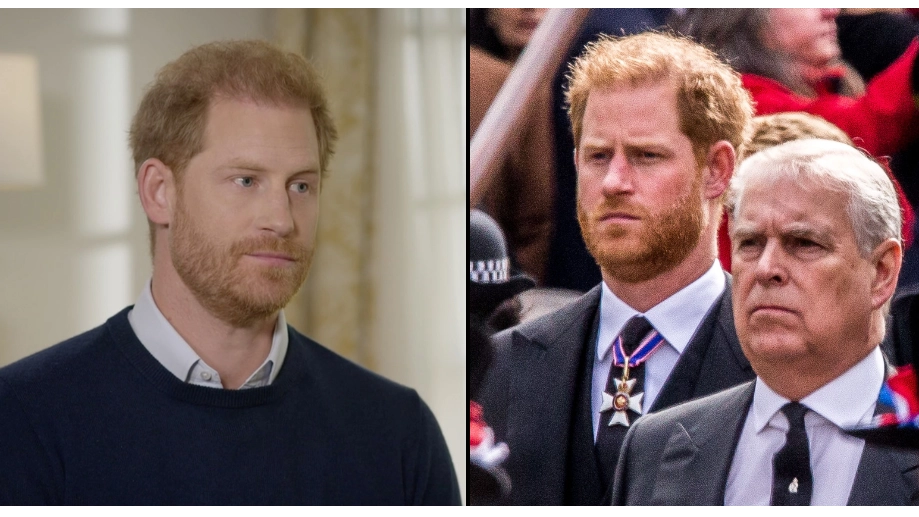 Prince Harry becomes first Royal to address Prince Andrew's links to Jeffrey Epstein