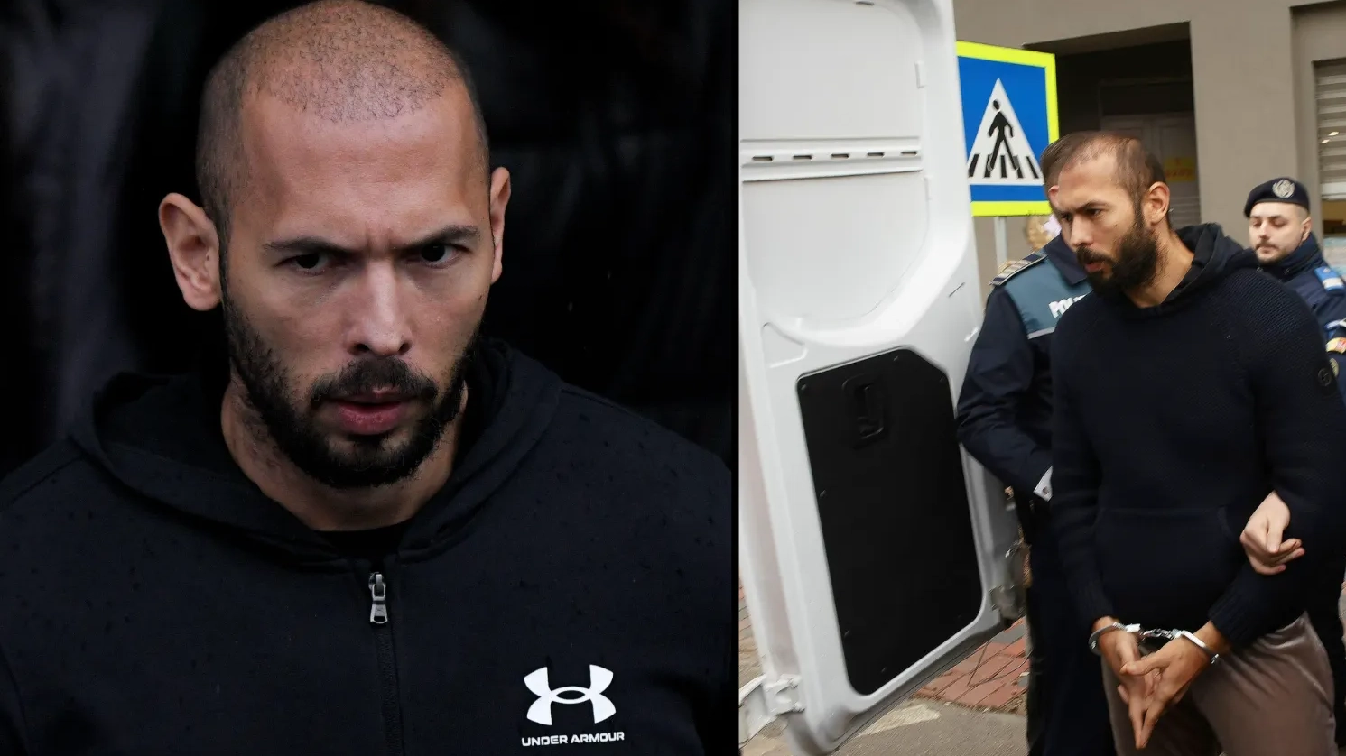 Andrew Tate charged with rape and human trafficking