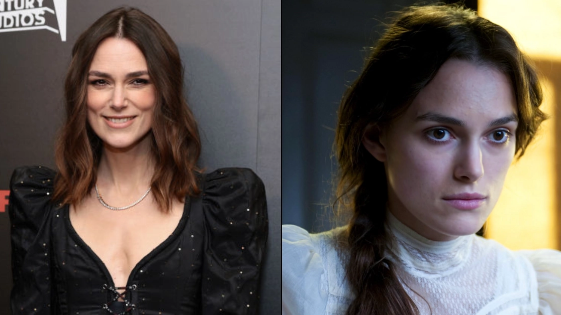 Keira Knightley downed shots and warned co-star security would ‘break his legs’ when filming risqué scene