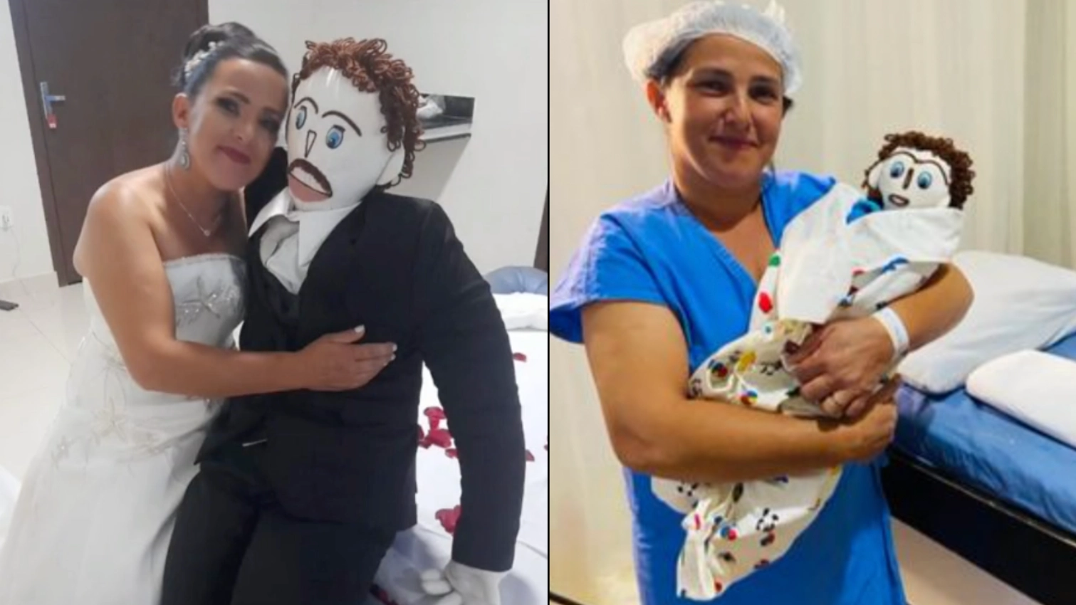 Woman ‘Married’ A Rag Doll And Now Has A ‘Baby’