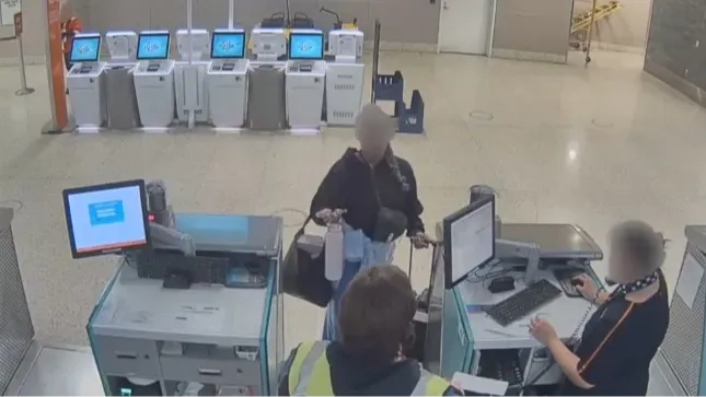 Woman arrested after abandoning puppy at airport she claimed was 'service dog'