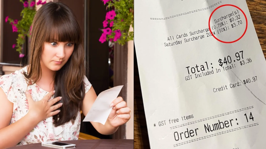 Diner left in shock after spotting ‘hidden’ charge on restaurant receipt as people worried about new ‘trend’