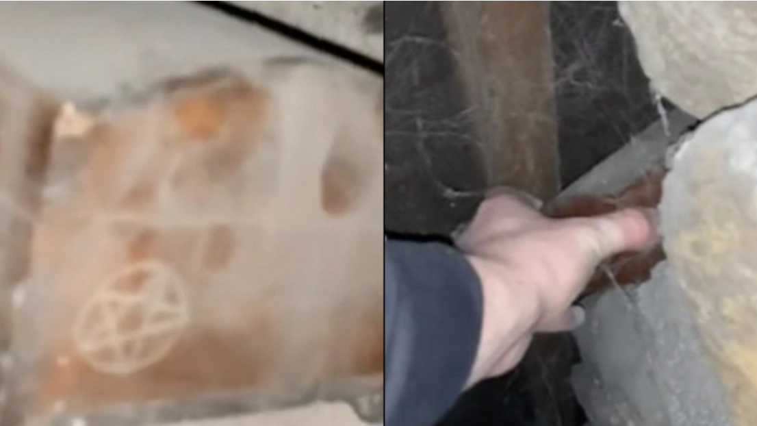 Man Finds Mystery Box Inside Wall With 'Do Not Release' On It