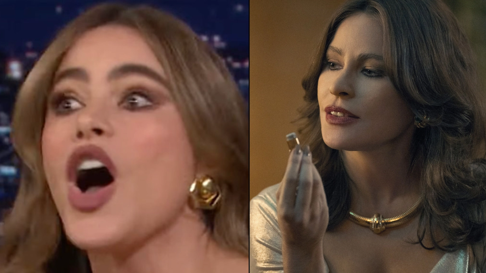 Sofia Vergara slips up claiming 'she learnt how to do cocaine' for latest drug lord role