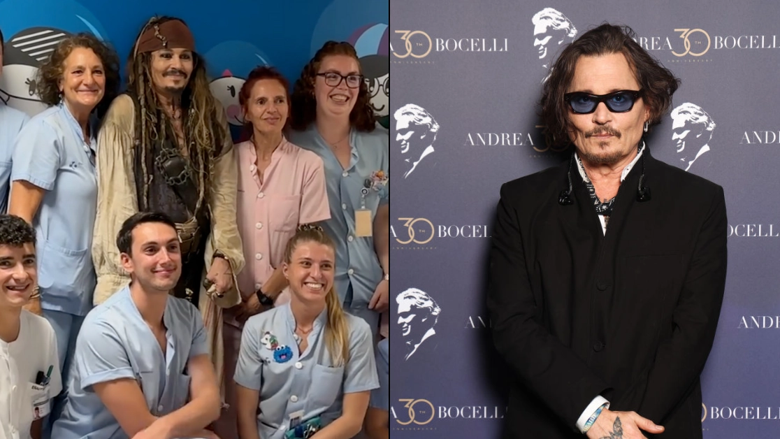 Johnny Depp makes surprise appearance as Captain Jack Sparrow seven years on from role