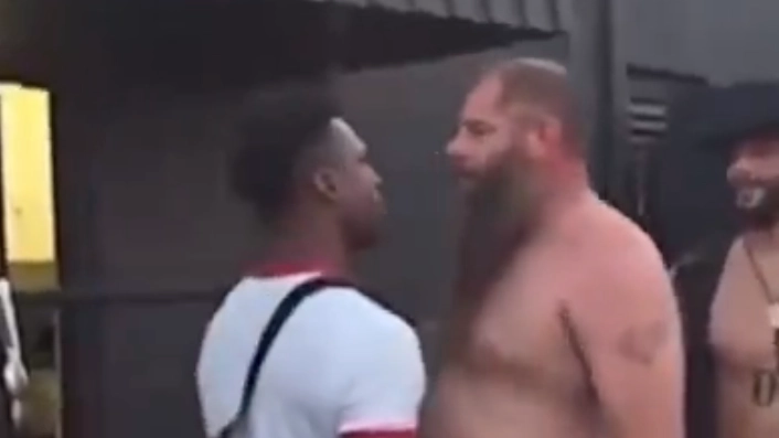 Footage moments before shows why former UFC fighter’s son brutally attacked wrestler in disturbing incident