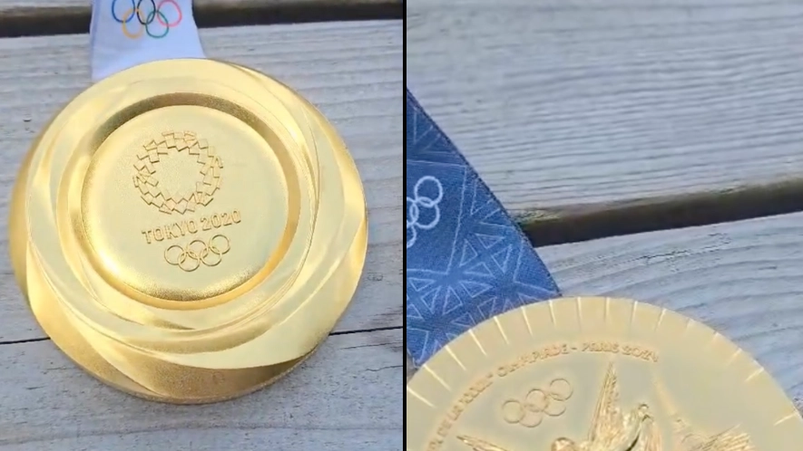Olympian compares gold medals from Tokyo 2021 to Paris 2024 after athlete shared shocking state of his after one week