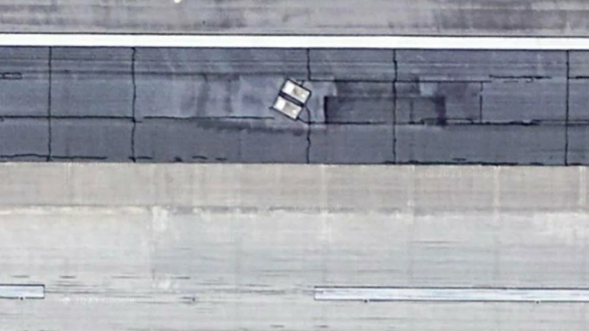 Google Maps shows two people buried in graves under airport runway as bizarre reason is explained