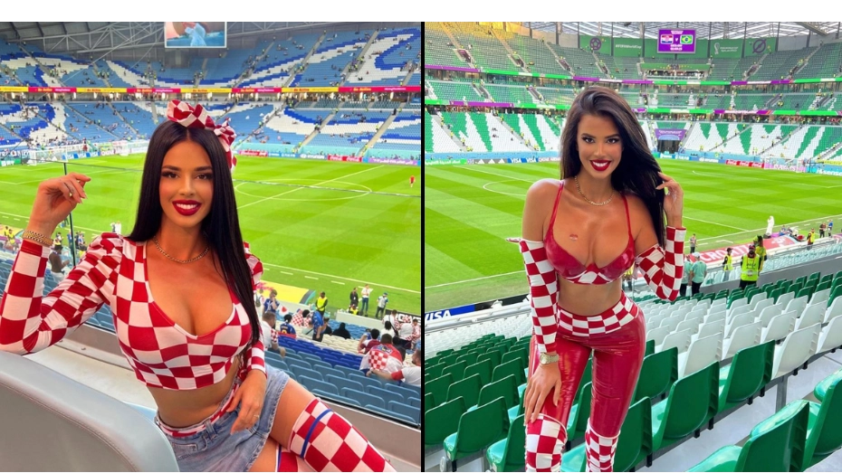 Ex-Miss Croatia has made promise to fans if her country wins World Cup