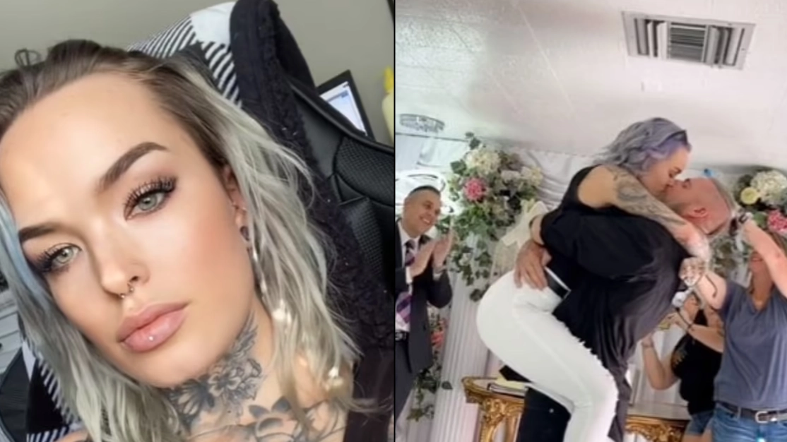 Woman who claimed she married 'stepdad' shares tragic true story of how she got together with husband