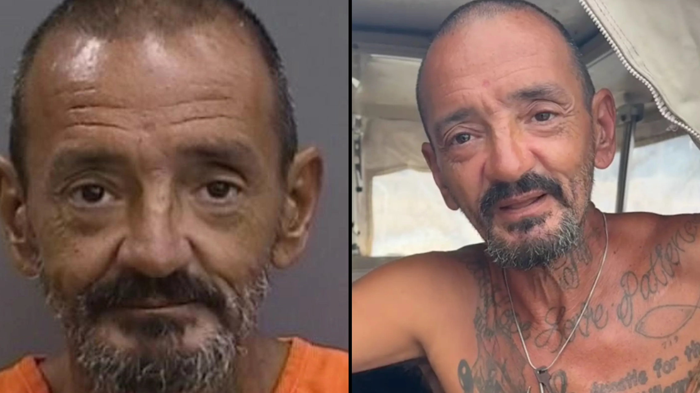'Lieutenant Dan' who went viral during Hurricane Milton lists job as 'TikTok star' as he's arrested