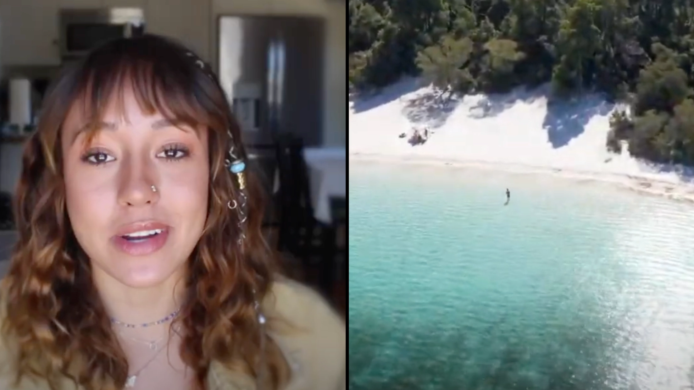 Woman camped for three days on one of 'most dangerous islands in the world' and gave four tips for survival