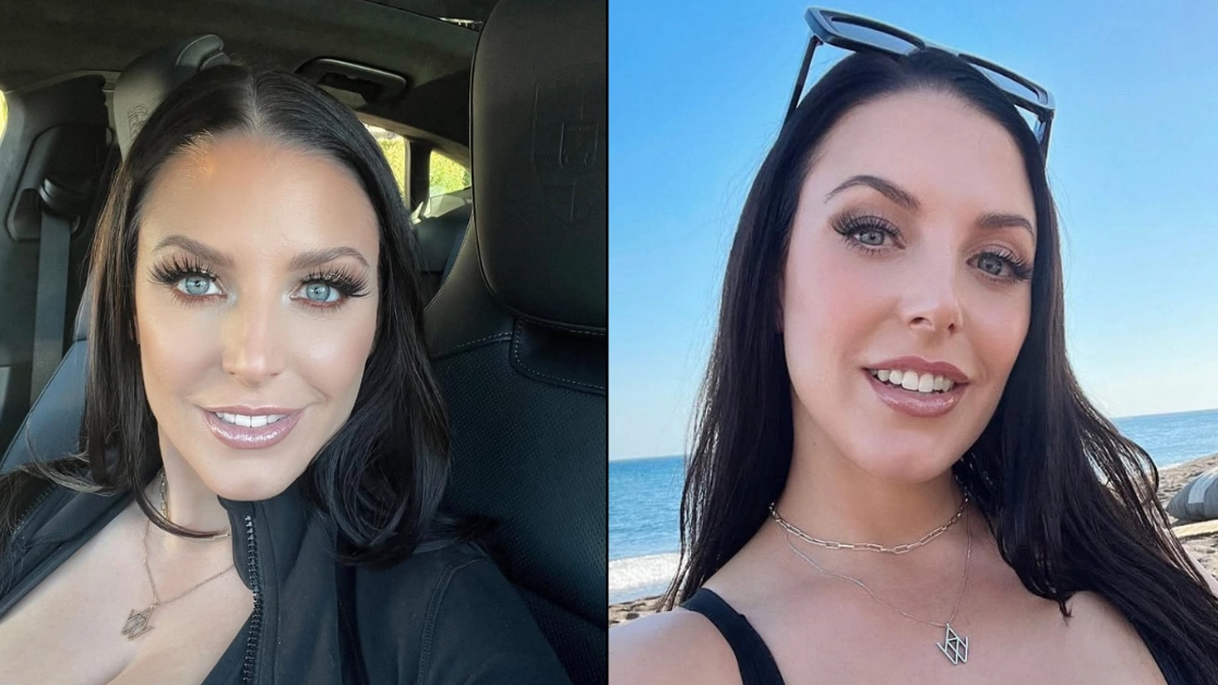 Angela White celebrates winning award as she's named Pornhub's most searched adult star in 2024