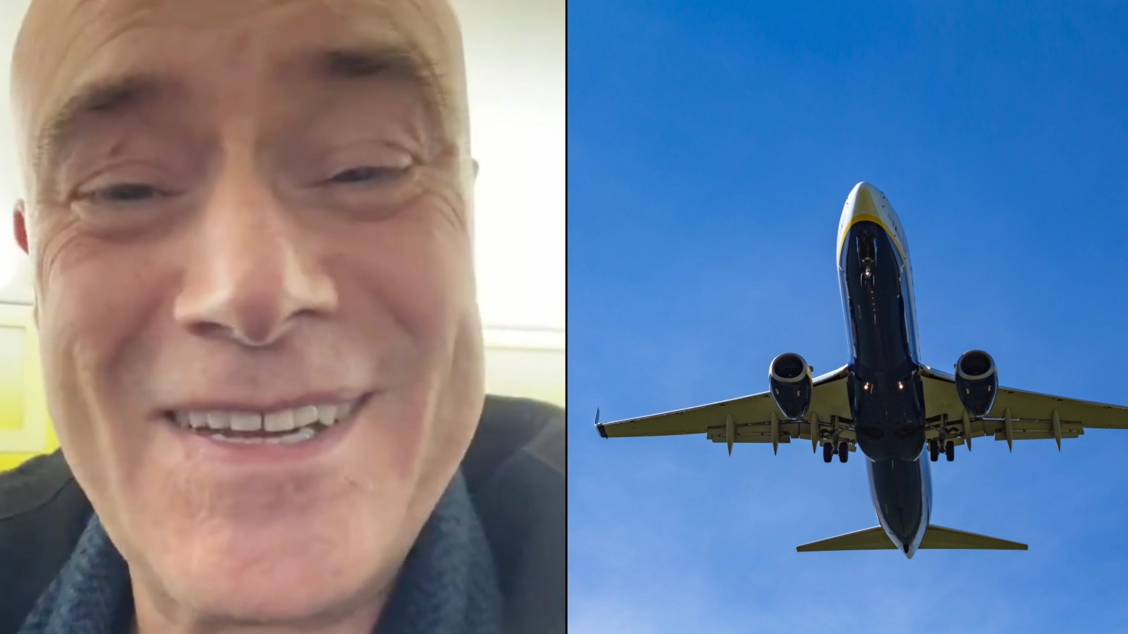 Man on board diverted Ryanair fight recalls moment passengers were told they were going to Paris instead
