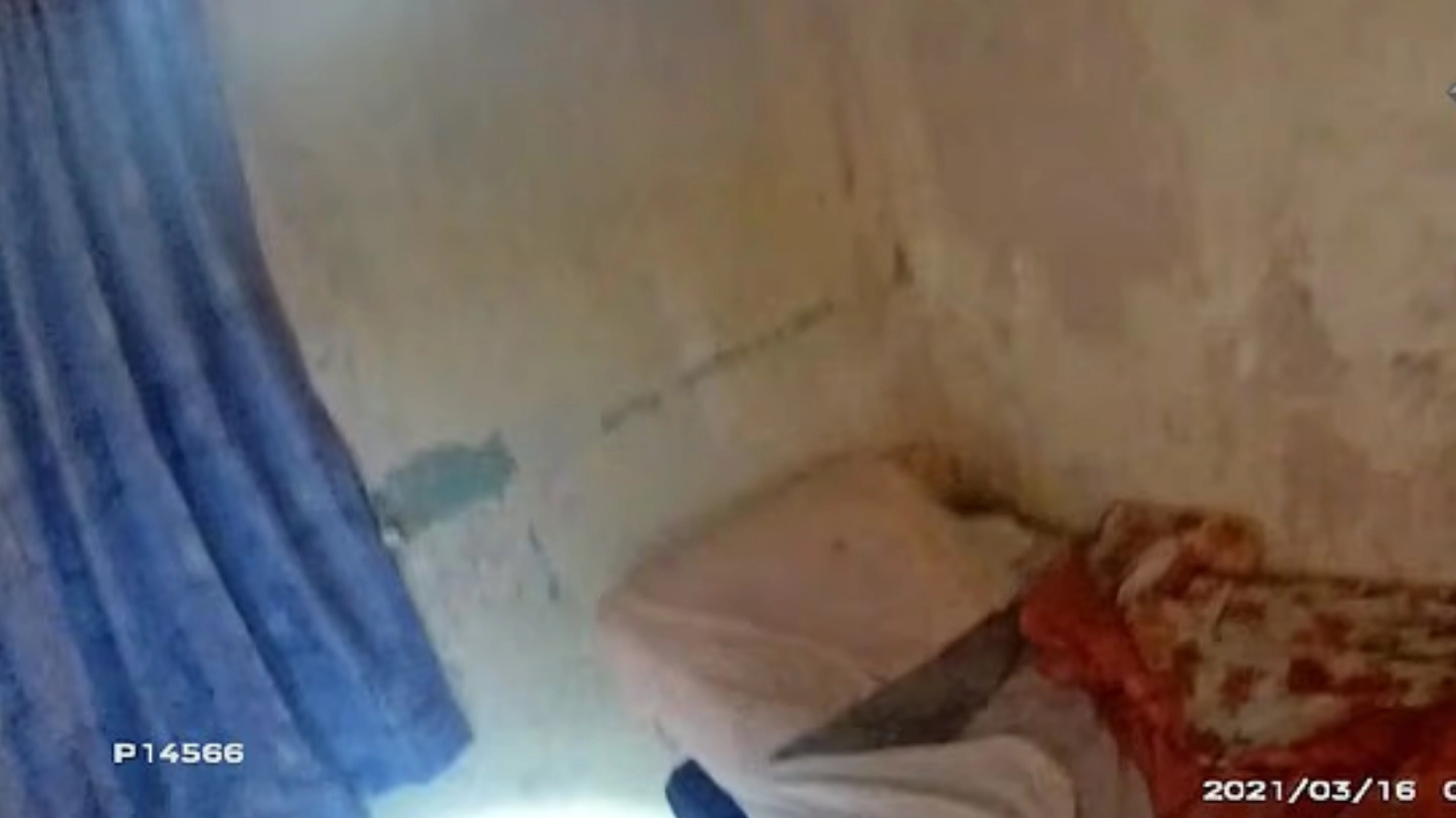 Shocking body cam footage shows horrific conditions woman was kept in as slave for 25 years
