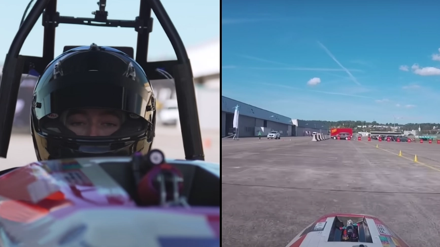 What drivers see when going from 0-60 mph in less than 1 second