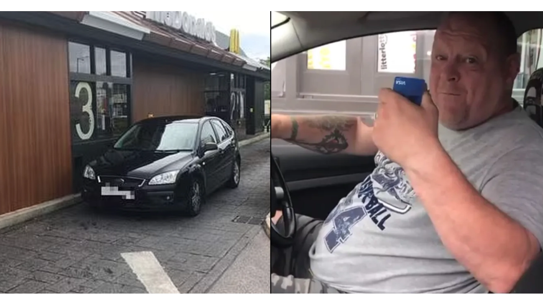 Angry McDonald's Customer Blocks Drive-Thru Over Sausage And Egg McMuffin