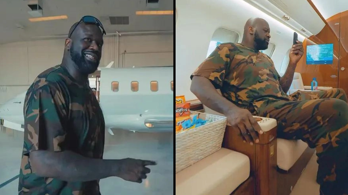Shaquille O'Neal has fans in disbelief after revealing maintenance bill for £20m private jet
