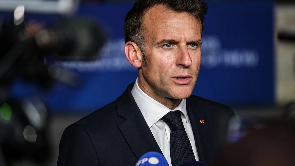Emmanuel Macron hits back after King Charles tells Trump 'you'd be speaking French' if not for the British