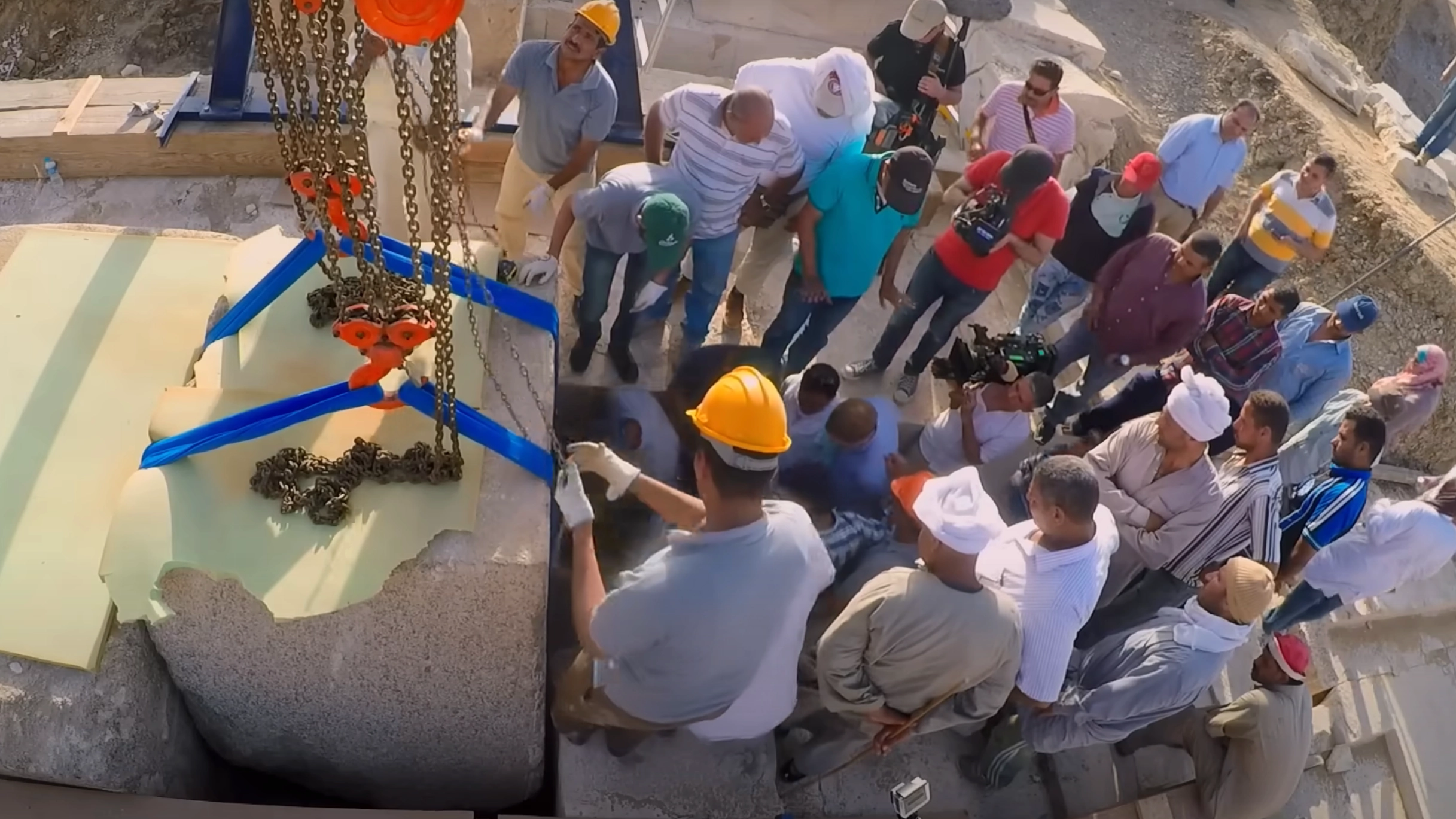 Archaeologists were left shocked after opening Ancient Egyptian pyramid for the very first time