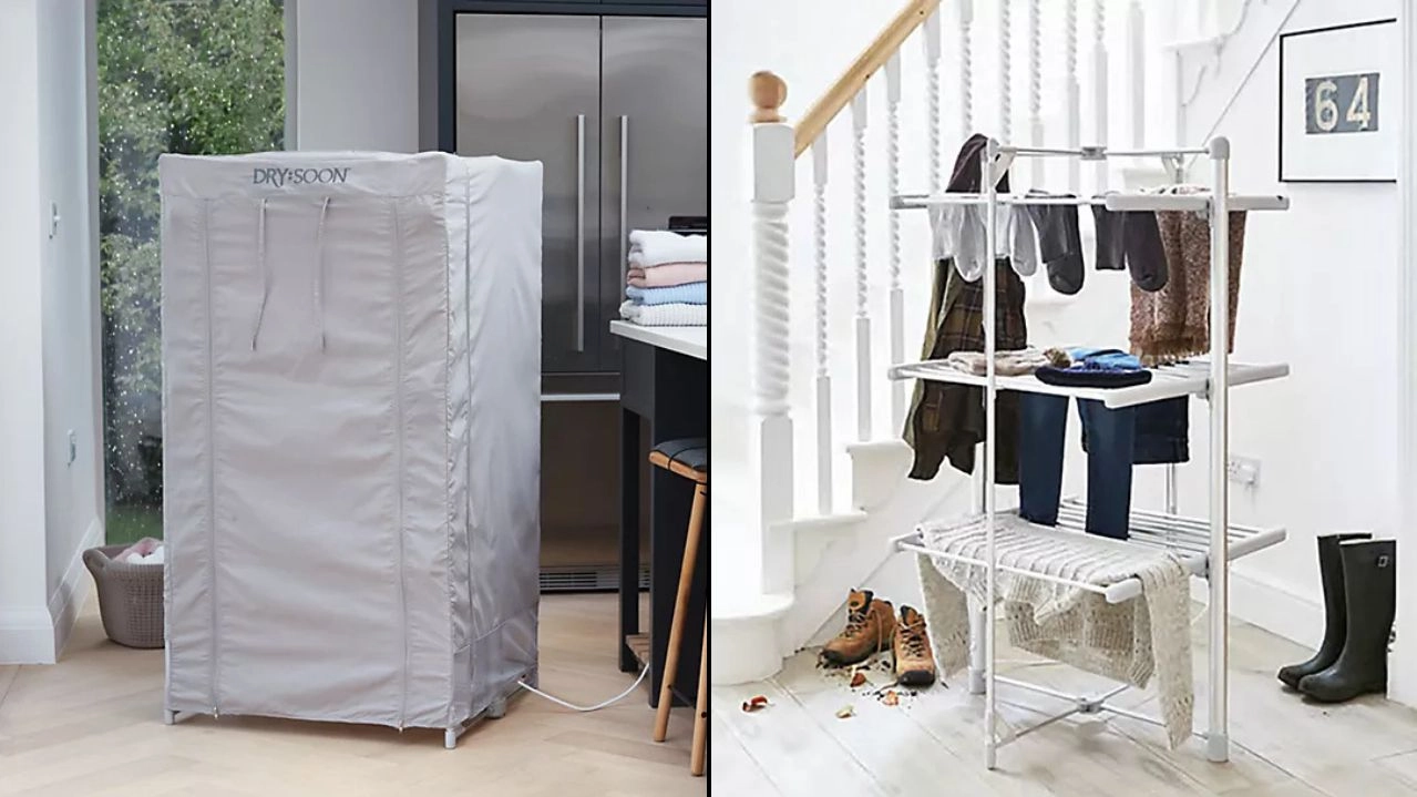Lakeland's bestselling heated clothes airer currently has whopping £100 off