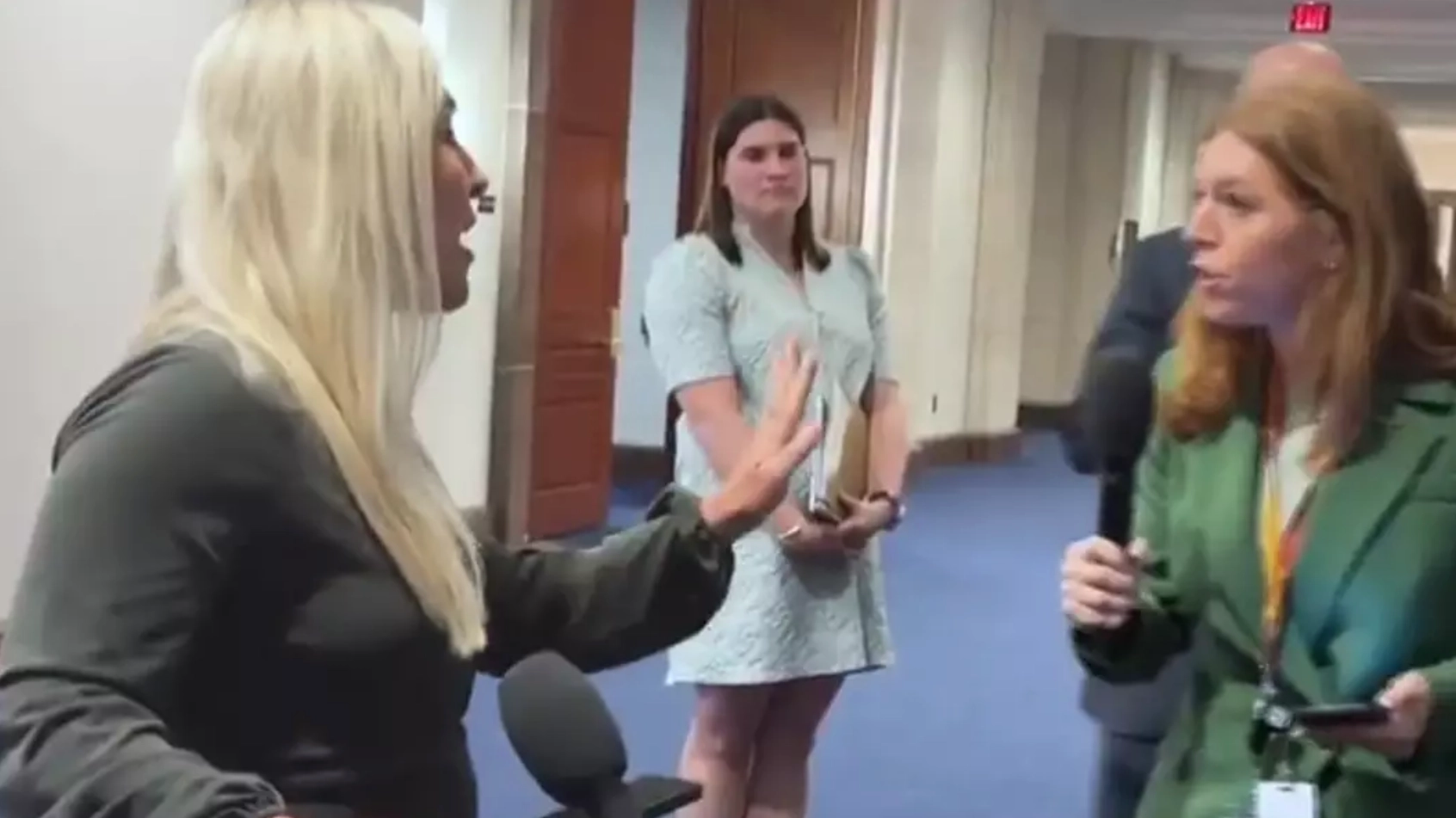 Reporter responds after US representative told her ‘go back to your own country’ in tense interview moment