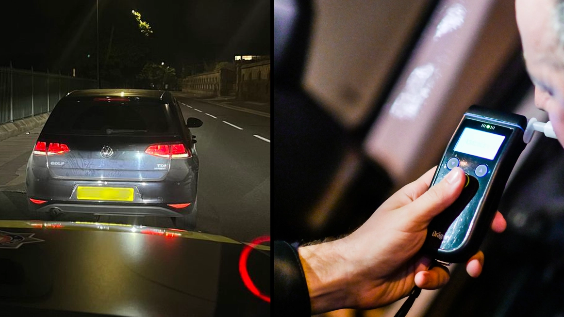 Police warning after drink driver 'shoves coins in mouth' to evade breathalyser
