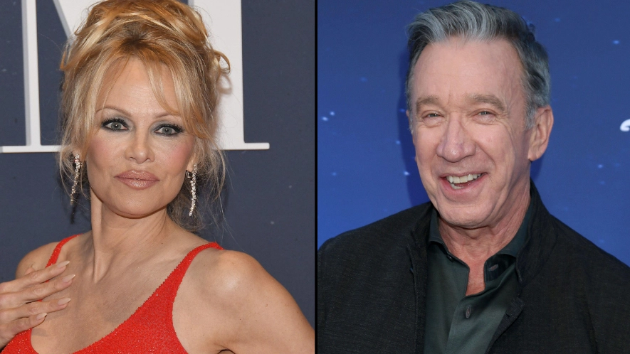 Pamela Anderson responds after Tim Allen denied flashing her
