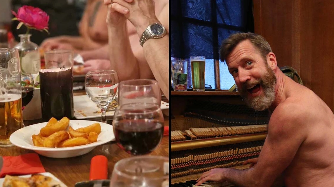 Nudists Can Now Drink Pints Naked In Pubs As New Events Are Launched
