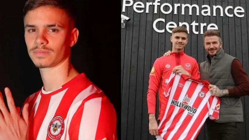 David Beckham’s son Romeo signs with Premier League reserve team