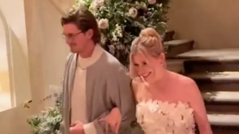 Couple's £46 million wedding with celebrity singer sparked a furious reaction