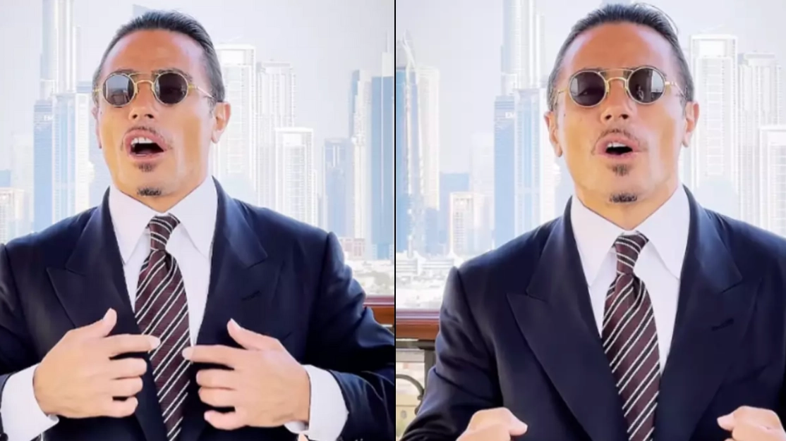 Salt Bae fans shocked after hearing him speak for the 'first time'