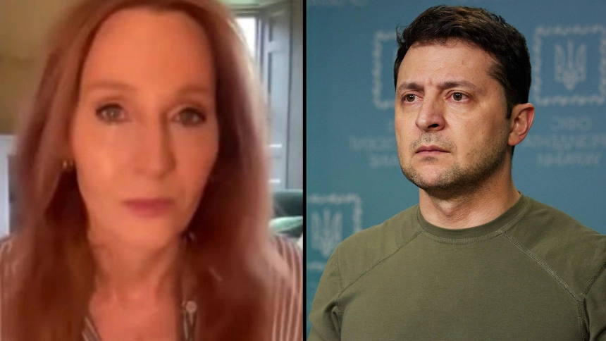 J.K. Rowling Tricked By Russian Pranksters Into Thinking She Was On A Zoom Call With Zelenskyy