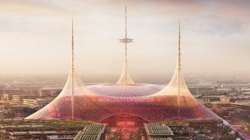 Man United unveils 100,000 seater stadium design and people can't believe it's real