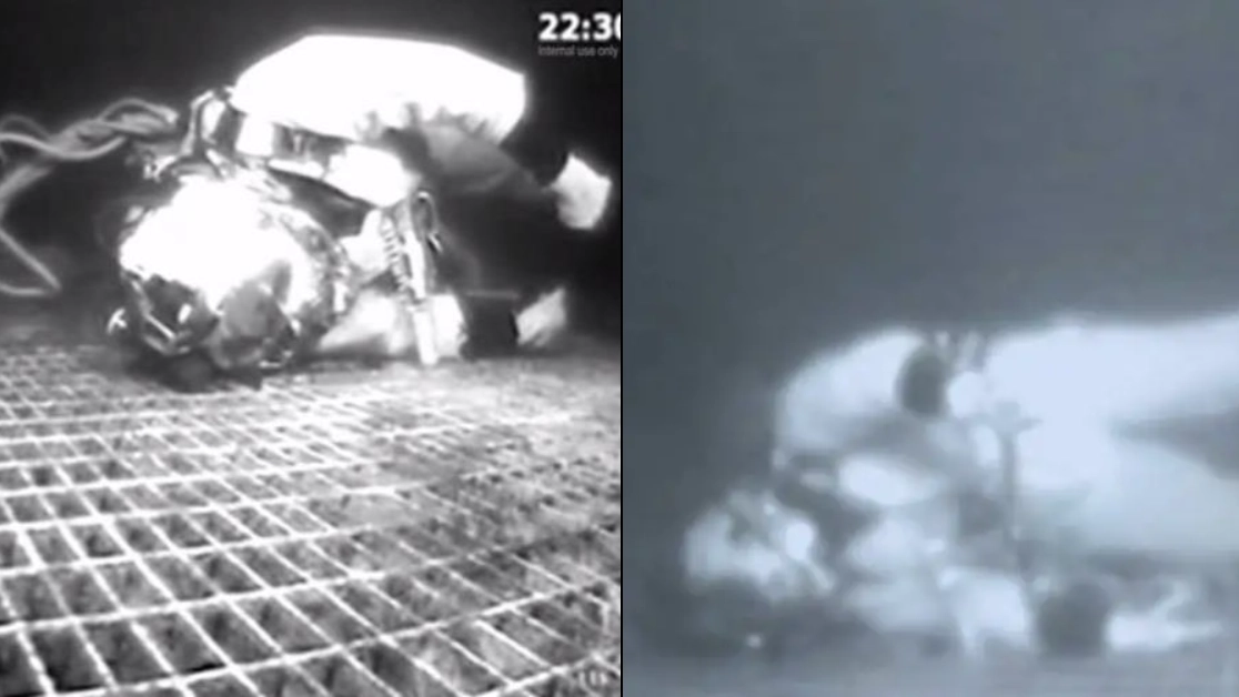 Diver cheats death after surviving 35 minutes at bottom of ocean with six minutes of air in harrowing footage