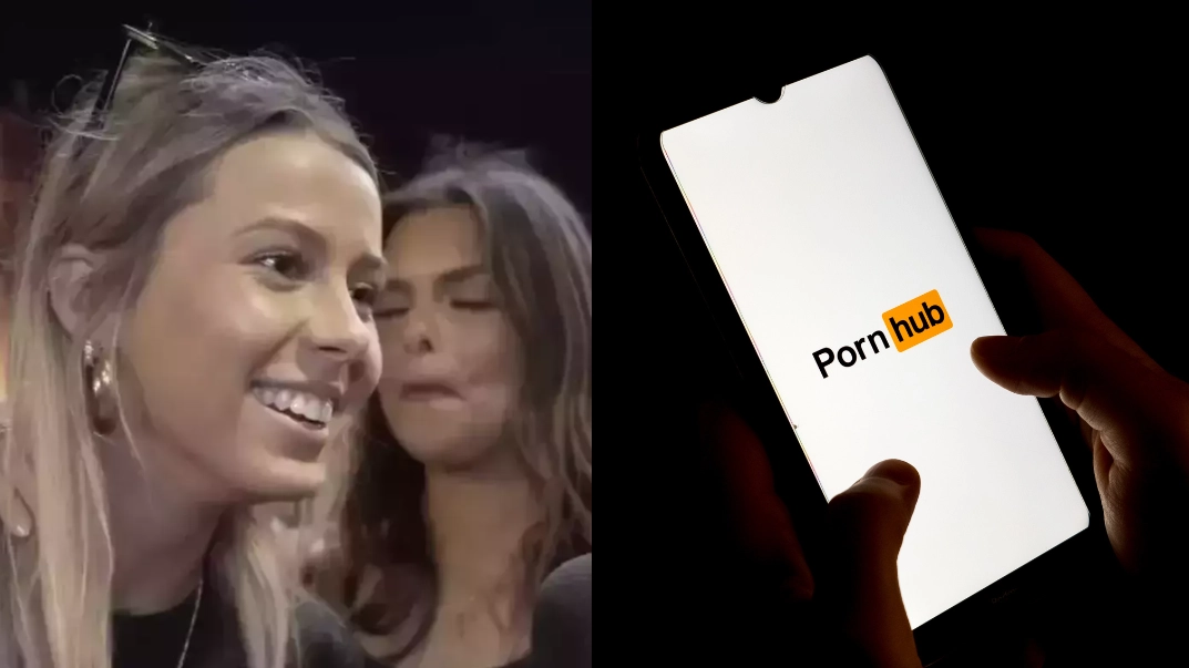 Hawk Tuah girl now getting millions of searches on PornHub after 'spit on that thang' video
