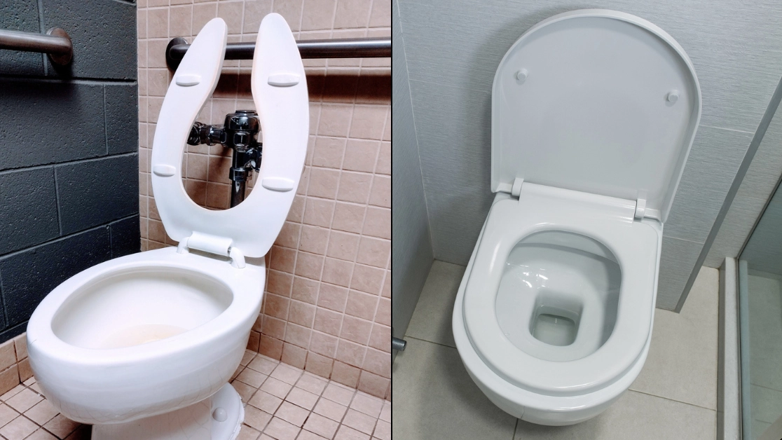 Mystery over why some toilet seats have open fronts has been solved