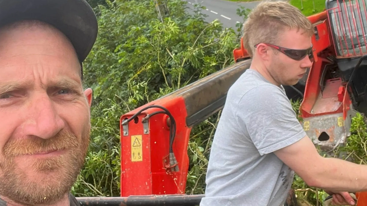 Damning evidence that led to the arrest of men who chopped down Sycamore Gap tree as they're sentenced to four years in prison